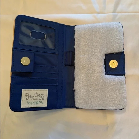 NWT Spartina 449 DOWN THE SHORE WALLET - Picture 3 of 3